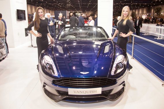 Aston Martin Promotional Girls